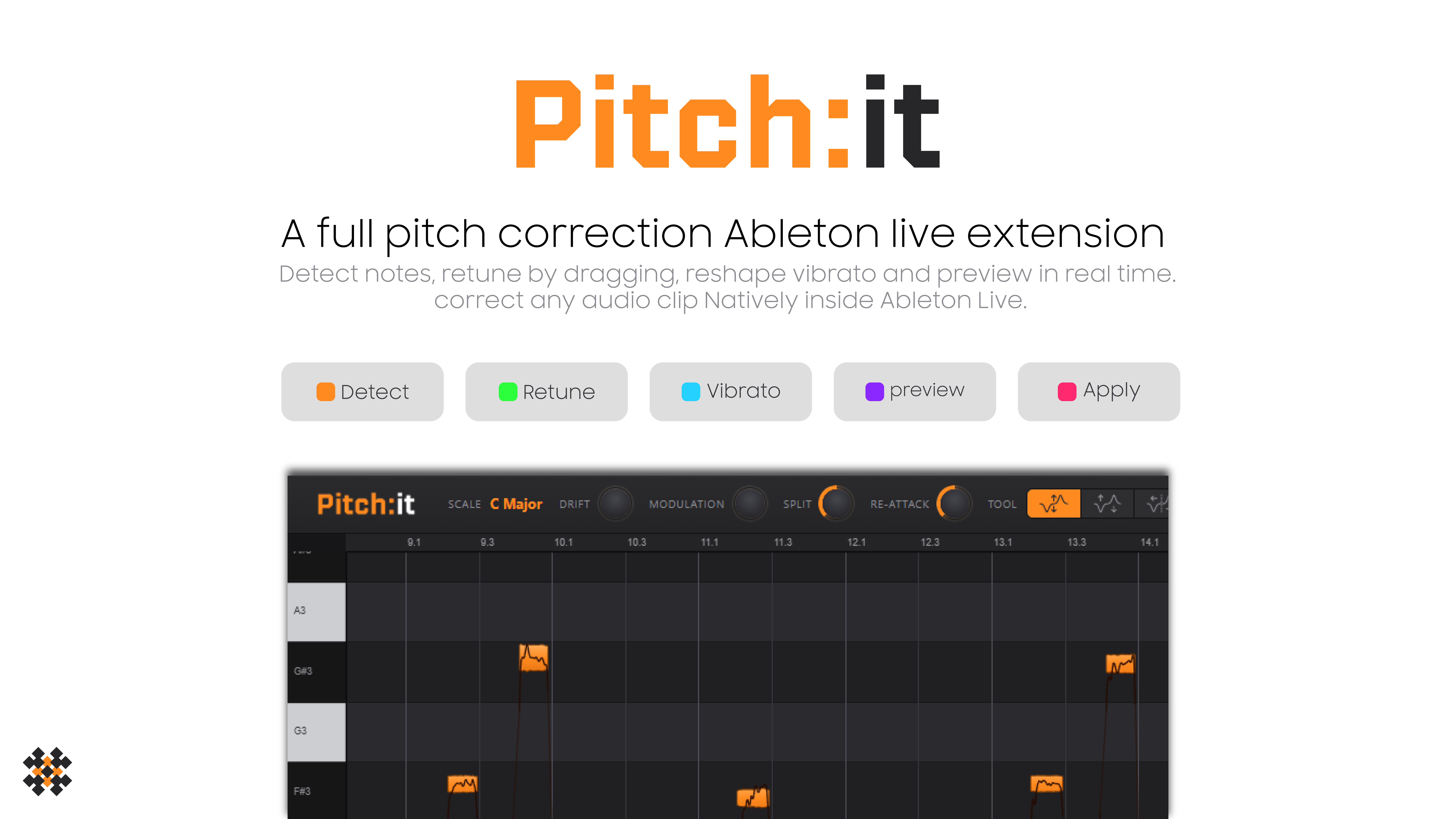 PITCH:IT in Ableton Live